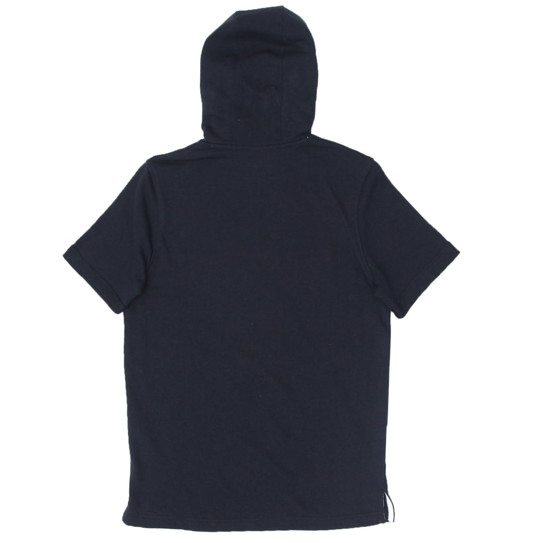 Mens Under Armour Black Short Sleeve Hoodie Sweatshirt