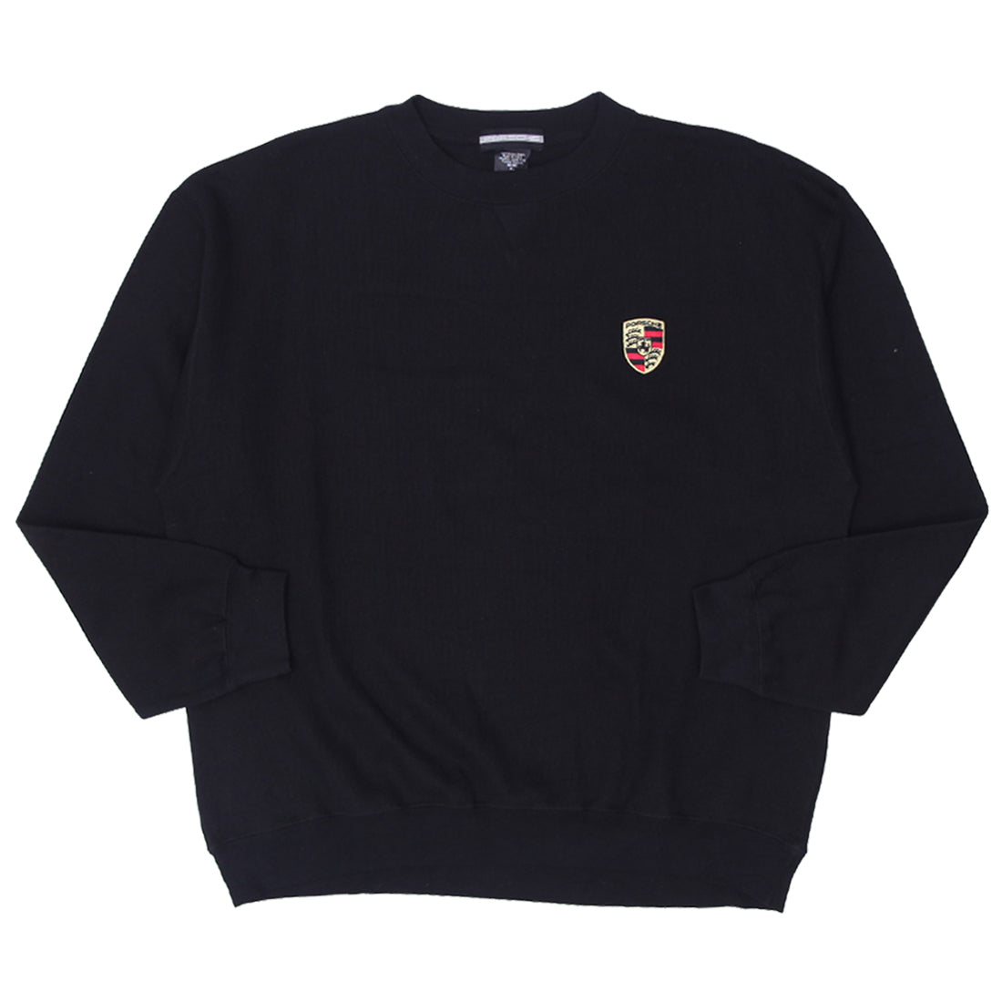 Vintage Porsche Black Crewneck Sweatshirt XL Made In USA 100 Cotton