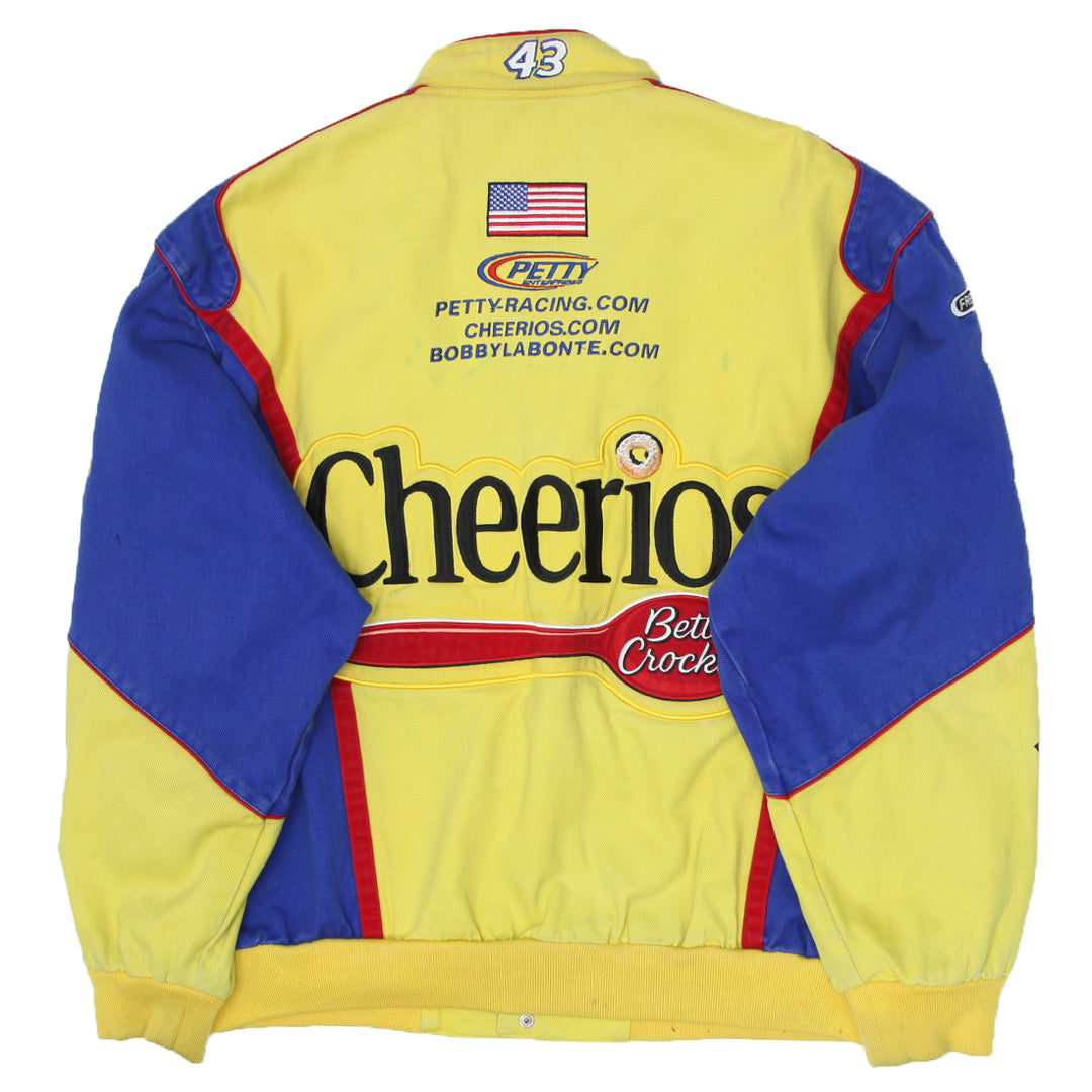 Mens JH Design Cheerios Nascar Jacket