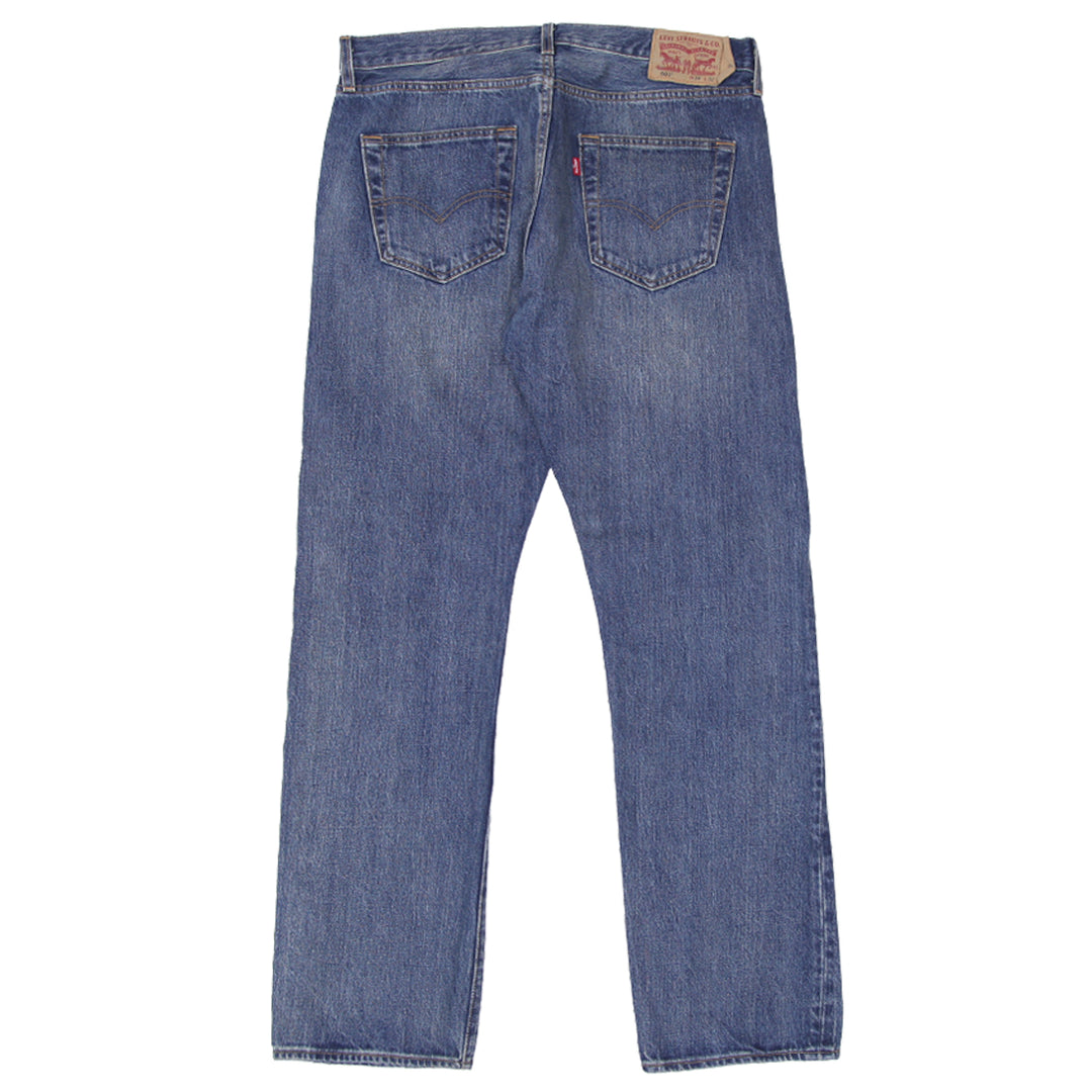 Mens Levi Strauss 501 Button Fly Jeans