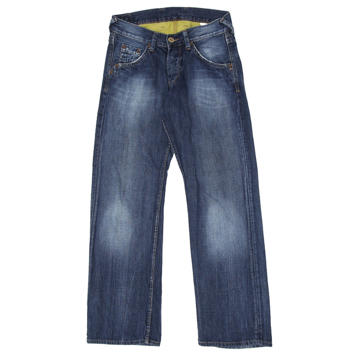 Mens Pepe Jeans Button Fly Straight Jeans