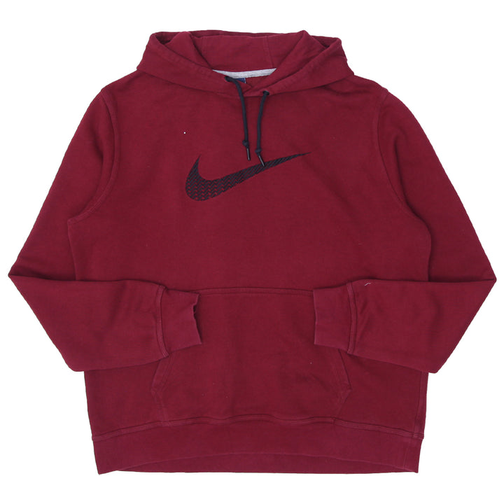 Mens Nike Swoosh Embroidered Pullover Hoodie