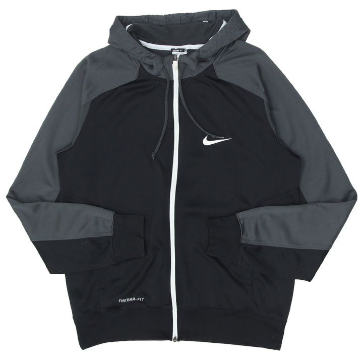 Mens Nike Swoosh Print Full Zip Hoodie