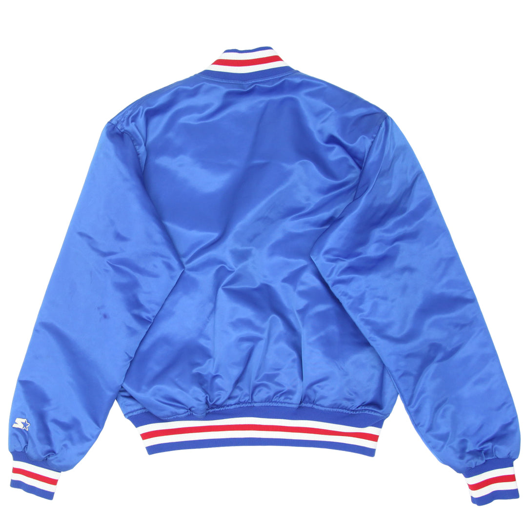 Vintage Starter Chicago Cubs Quilted Satin Jacket