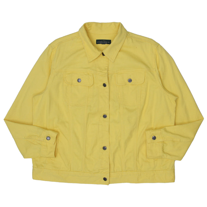 Ladies Ralph Lauren Jeans Denim Jacket Yellow