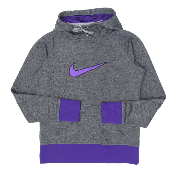 Ladies Nike Swoosh Outline Embroidered Pullover Hoodie