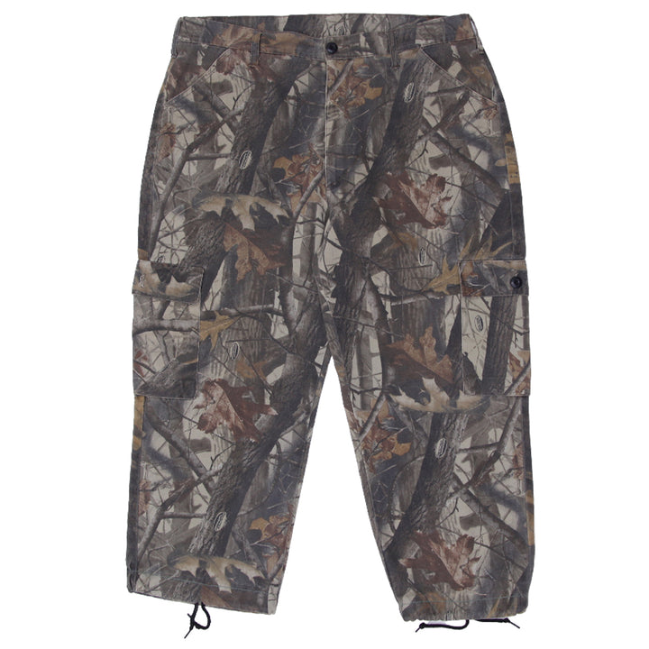 Mens Realtree Hardwoods Forest Camo Cargo Pants