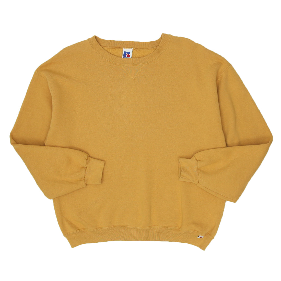 Russell athletic yellow on sale sweatshirt