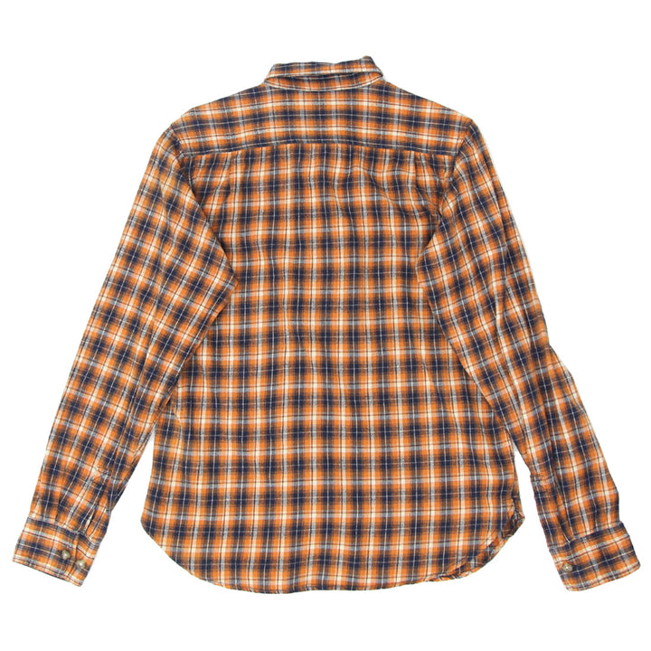 Mens Obey Propaganda Plaid Flannel Shirt