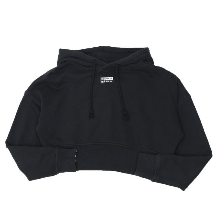 Ladies Adidas Black Pullover Hoodie