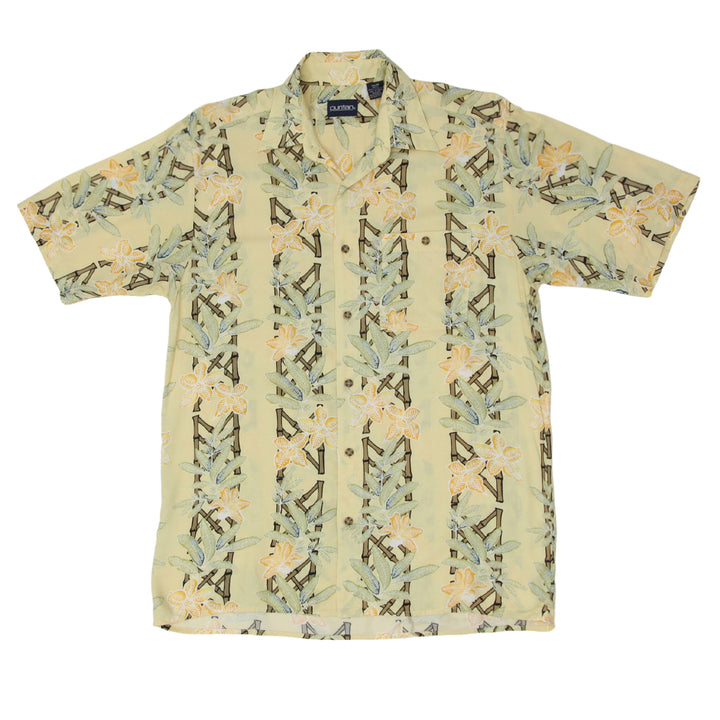 Mens Puritan Floral Hawaiian Shirt