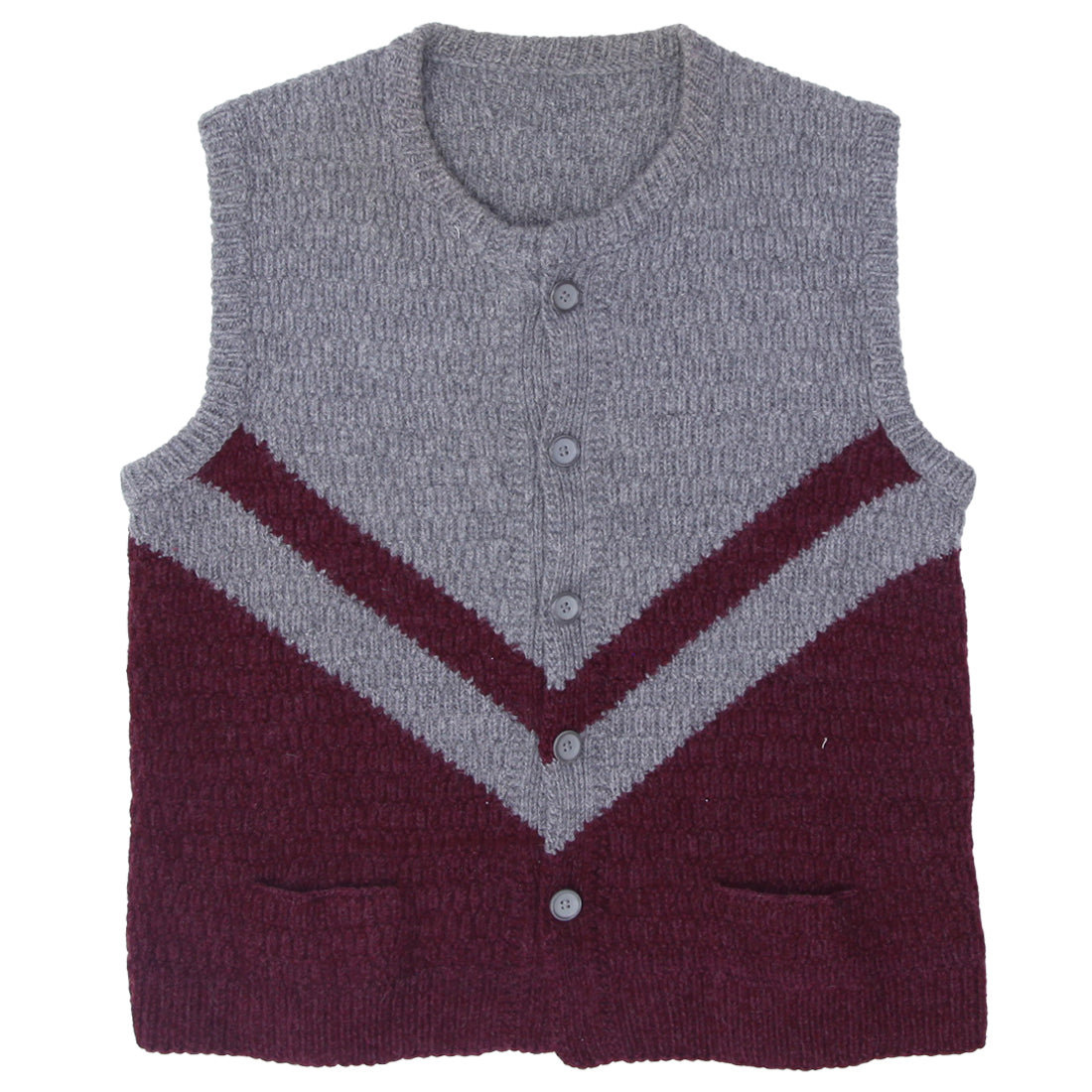 Ladies Knitted Sleeveless Cardigan Sweater Fashion Rerun Vintage