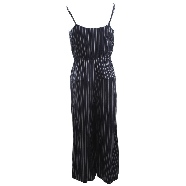 Ladies Striped Strappy Jumpsuit