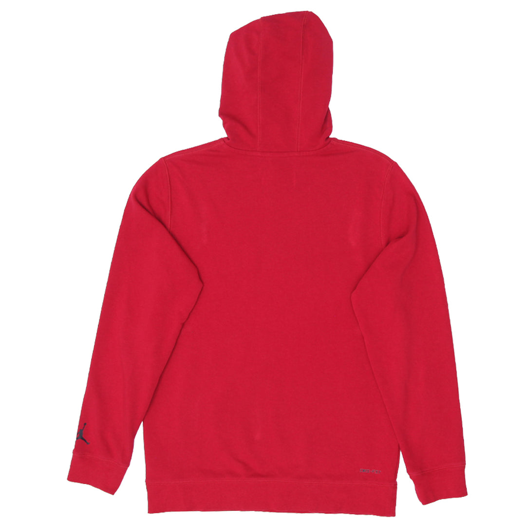 Mens Air Jordan Red Pullover Hoodie