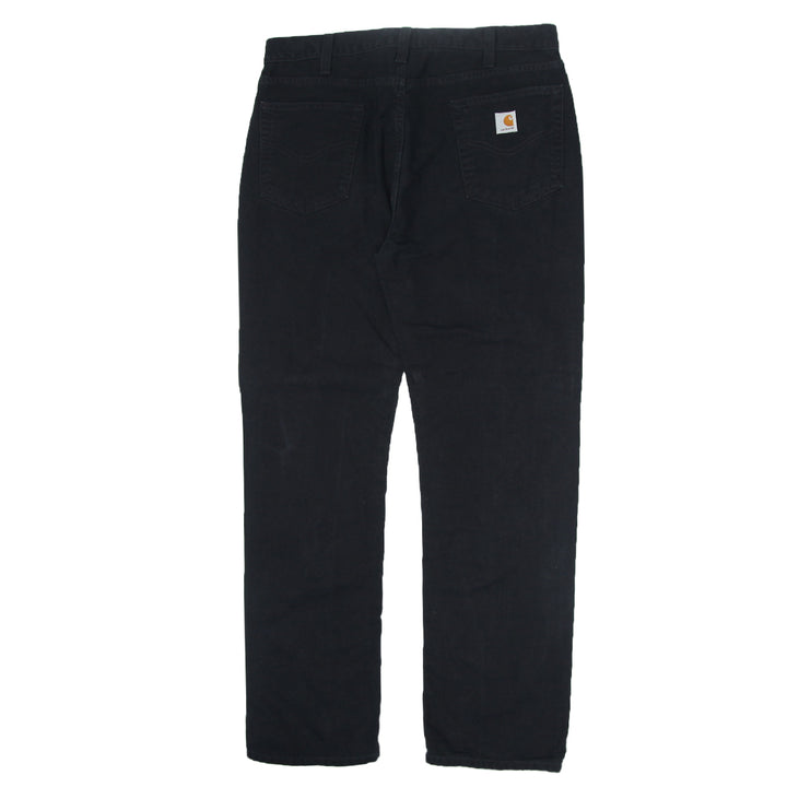 Mens Carhartt Relaxed Fit Black Work Pants