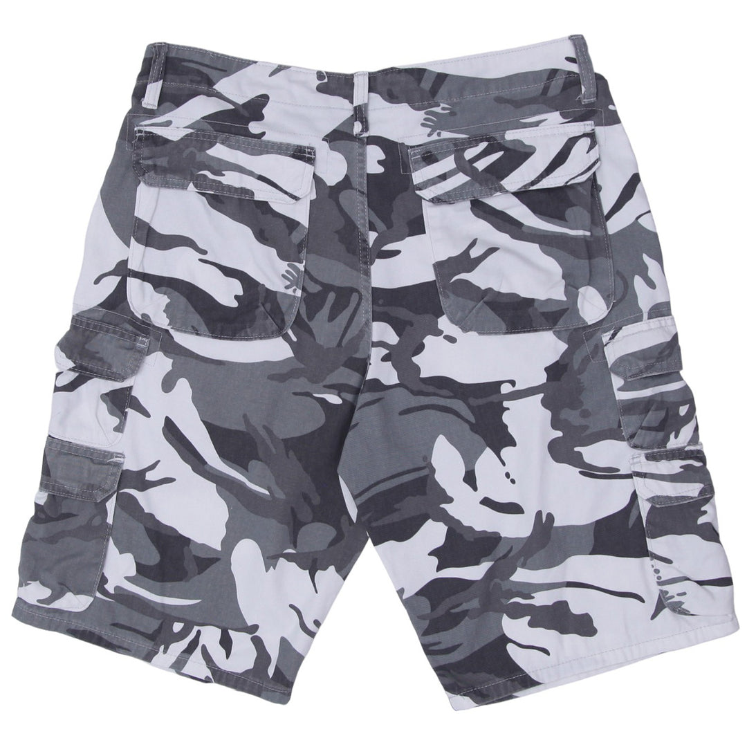 Mens Wrangler Camouflage Cargo Shorts