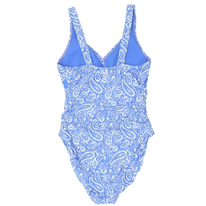 Ladies Paisley Print one Piece Swimsuit