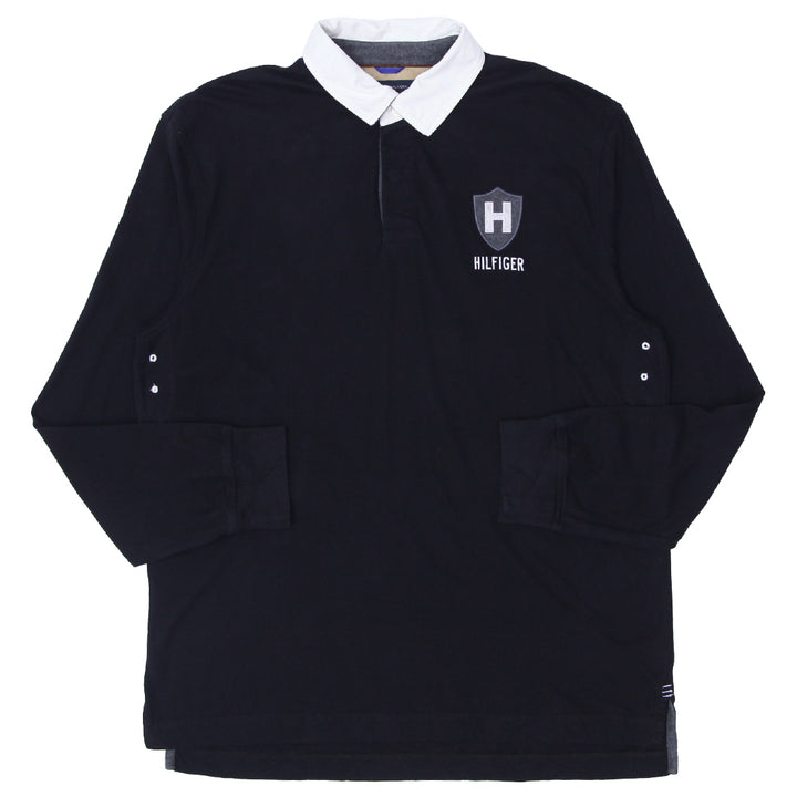 Mens Tommy Hilfiger Embroidered Rugby Shirt