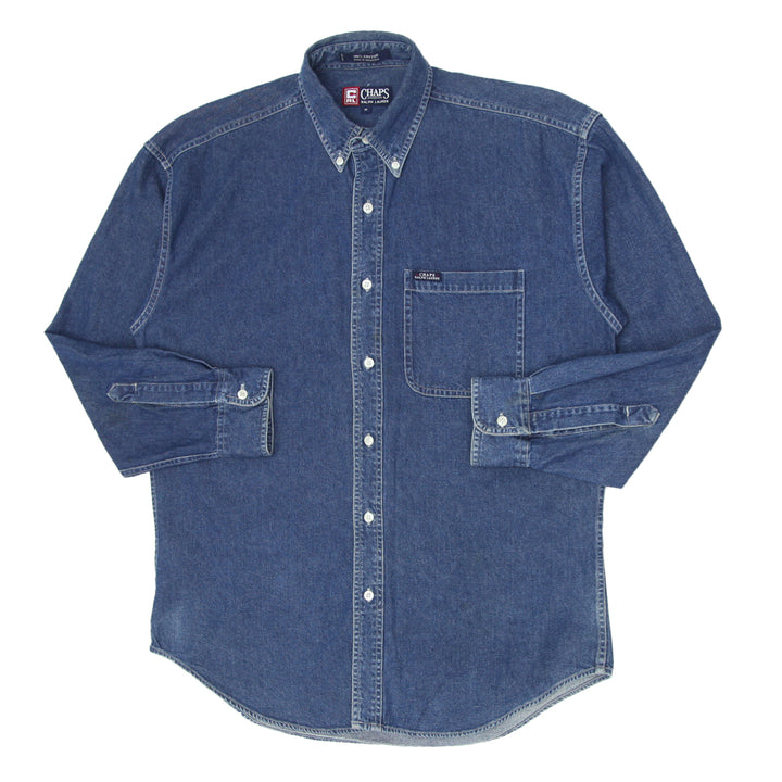 Mens Chaps Ralph Lauren Long Sleeve Denim Shirt