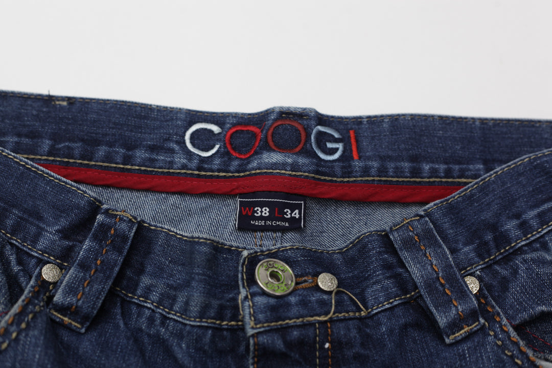 Mens Y2K Coogi Embroidered Jeans