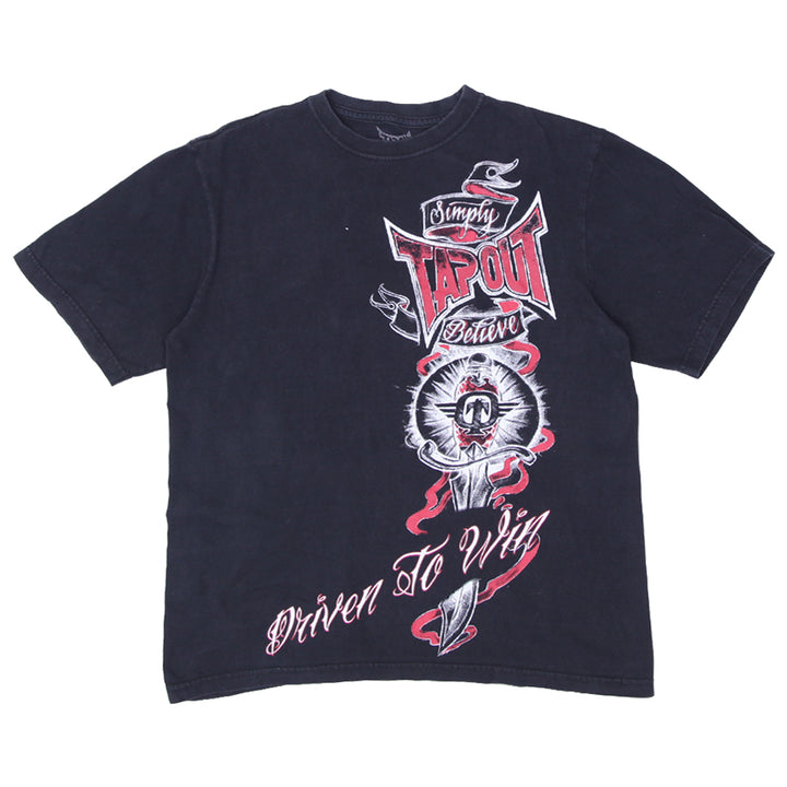 Mens Y2K Tapout Driven To Win T-Shirt