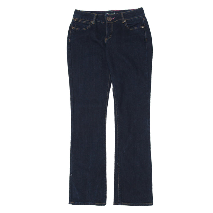 Ladies Wrangler Premium Patched Flare Jeans