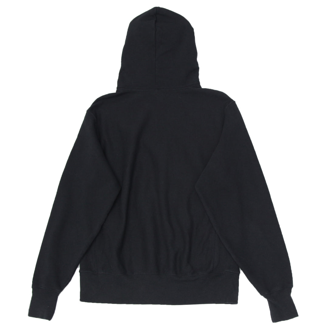 Mens Champion Reverse Weave Black Pullover Hoodie