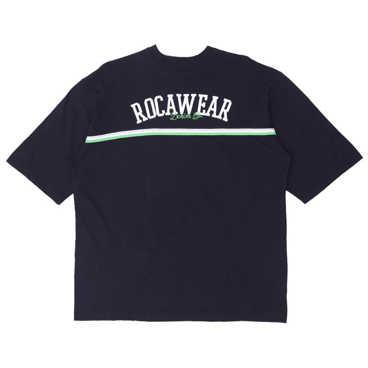 Mens Rocawear Denim Co Crewneck T-Shirt Black