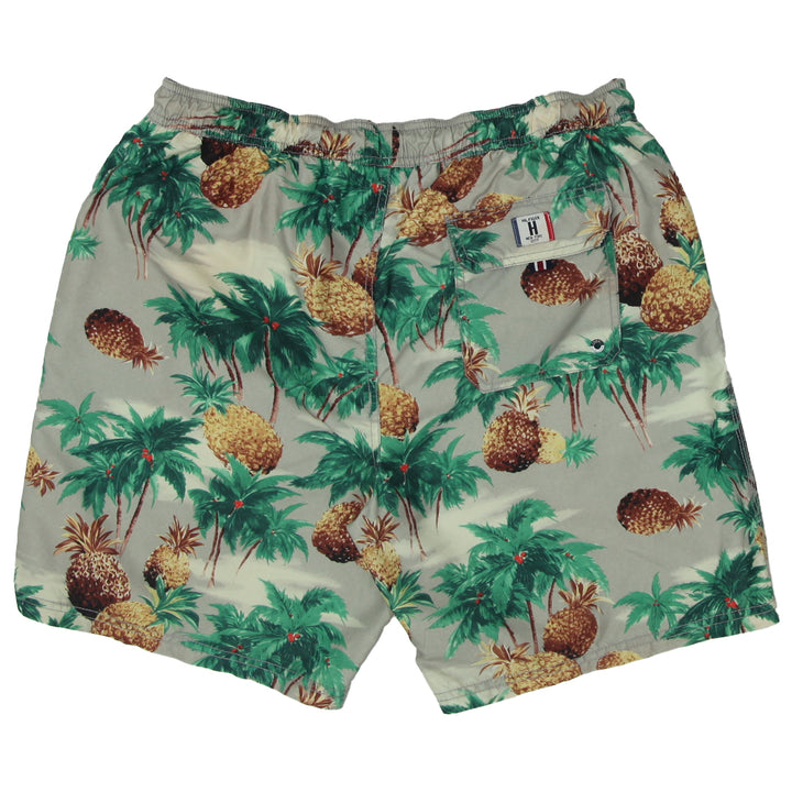 Mens Tommy Pineapple Print Swim Shorts