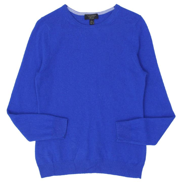 Ladies Charter Club 100% Cashmere Blue Sweater