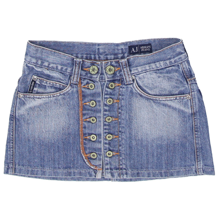 Y2K Armani Jeans Denim Mini Skirt