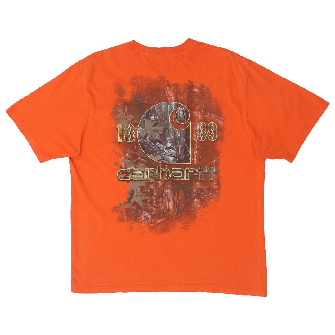 Mens Carhartt Original Fit Realtree Pocket T-Shirt