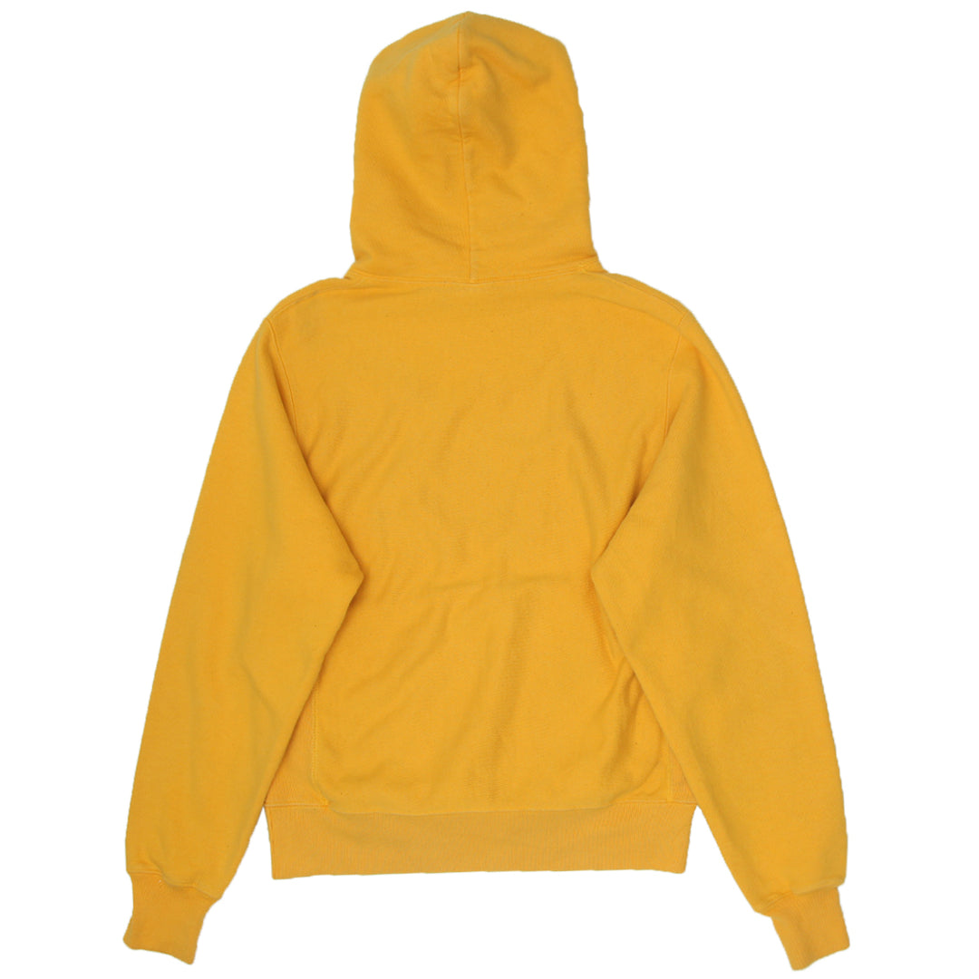 Mens Champion Reverse Weave Yellow Pullover Hoodie
