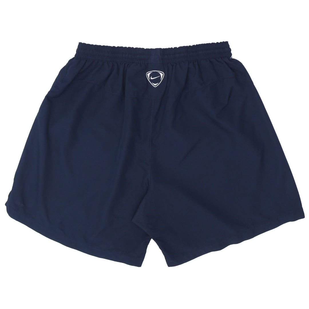 Mens Nike Swoosh Embroidered Navy Training Shorts