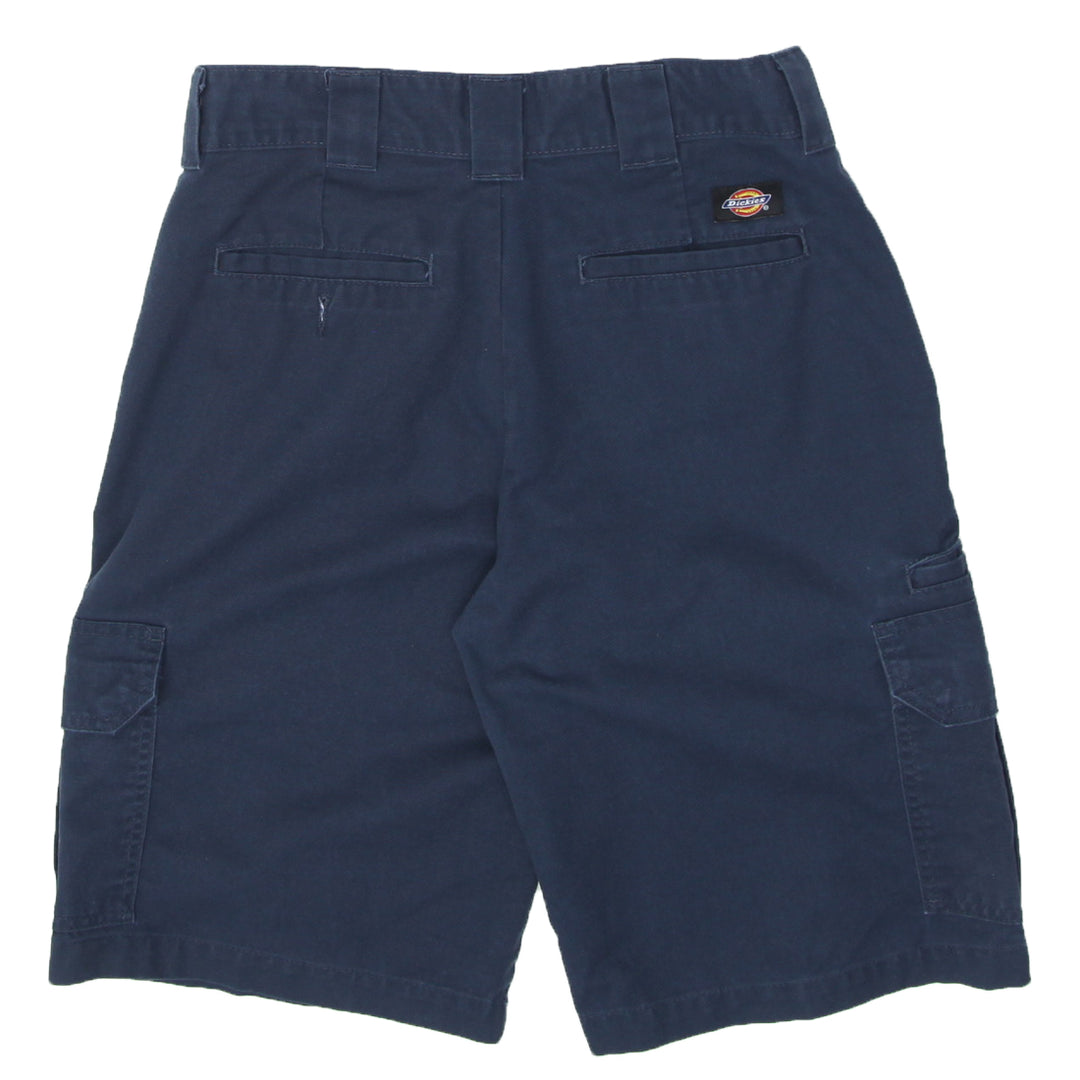 Mens Dickies Regular Fit Navy Cargo Shorts