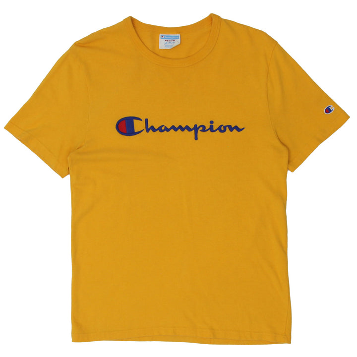 Mens Embroidered Champion Logo Short Sleeve T-Shirt