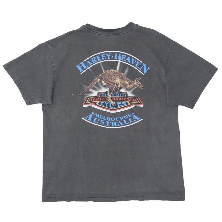 Vintage 1997 Harley Davidson Kangaroo Ride By Acme Australia T-Shirt