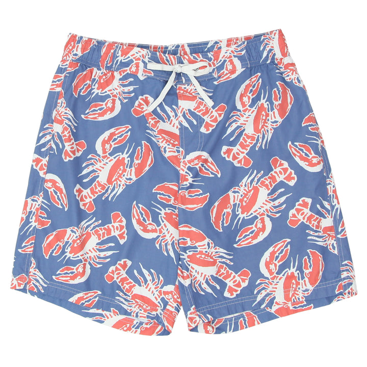 Mens L.L Bean Lobster Print Swim Shorts