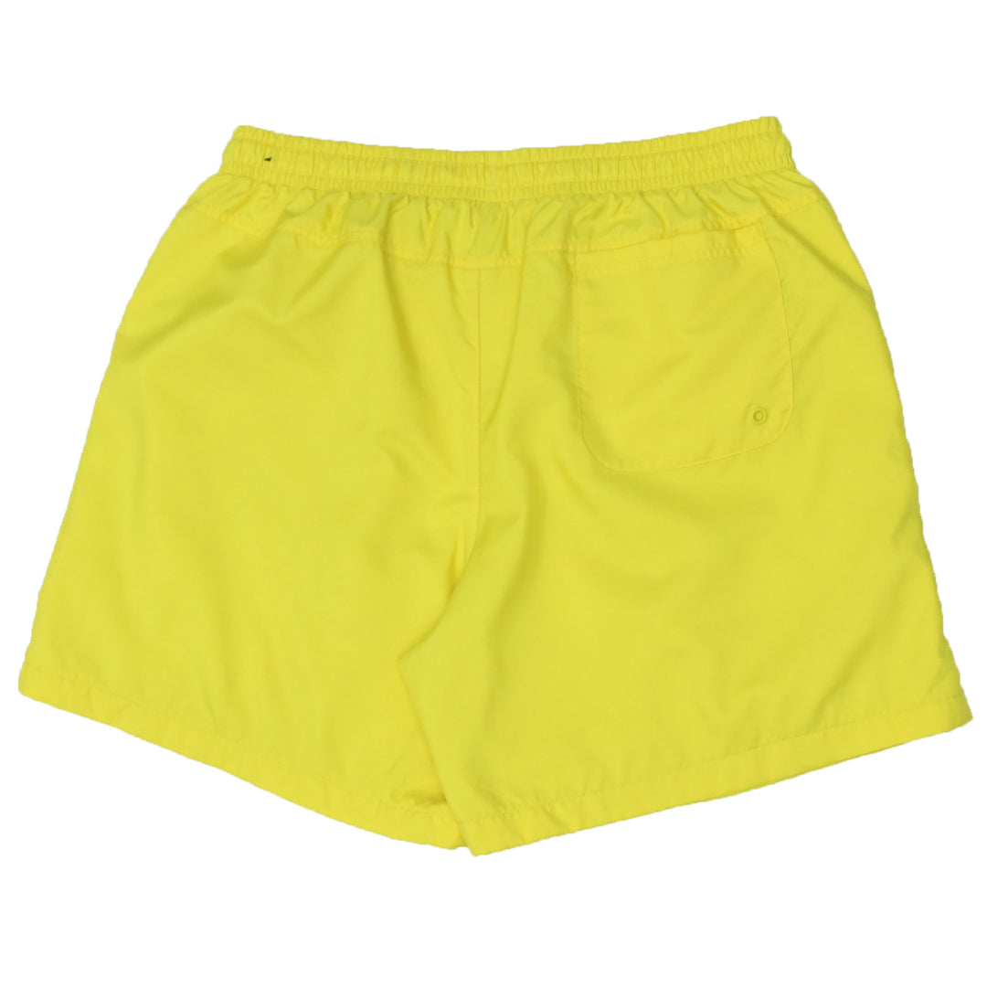 Mens Nike Embroidered Mesh Lined Yellow Shorts