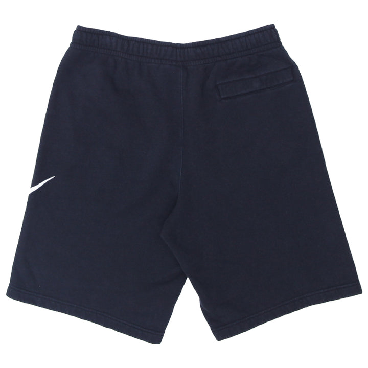 Mens Nike Big Swoosh Black Sweat Shorts