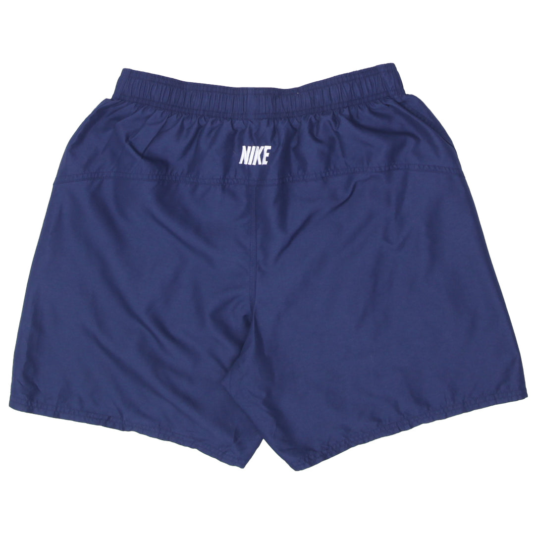 Mens Nike Embroidered Swim Shorts Navy