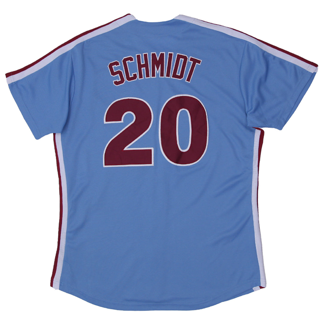 Mens Nike Philadephia Phillies Schmidt # 20 Baseball Jersey