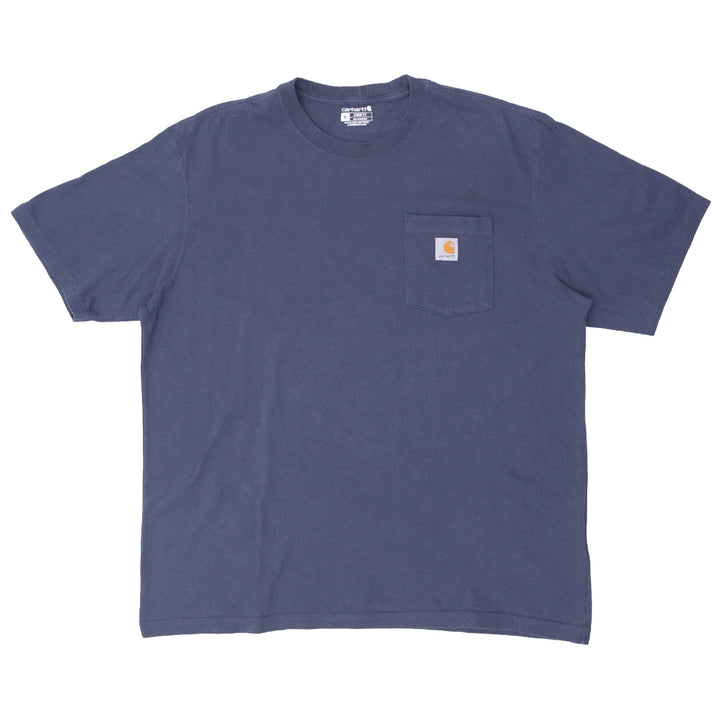 Mens Carhartt Loose Fit Pocket T-Shirt Gray