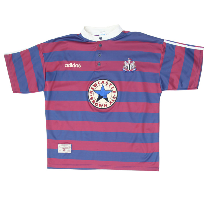 1995-1996 Adidas Vintage New Castle United FC Home Jersey