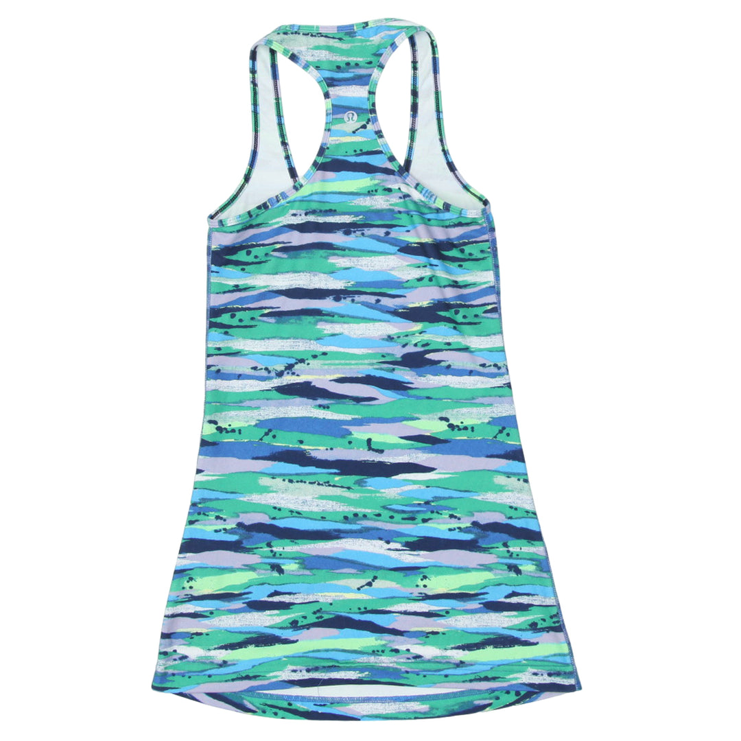 Ladies Lululemon Racerback Printed Tank Top