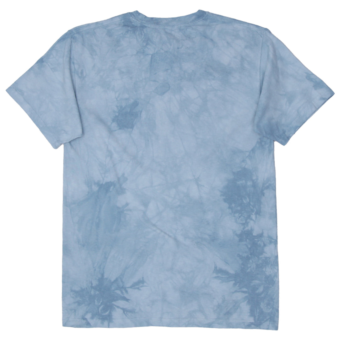 Mens The Mountain Sloth And Butterflies Tie Dye T-Shirt