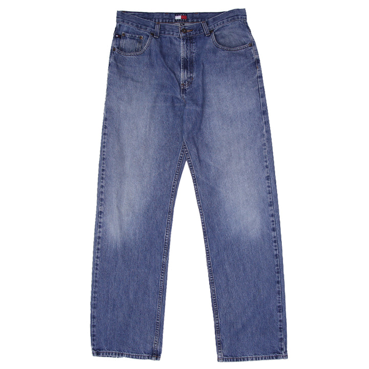 Mens Tommy Jeans Washed Straight Jeans