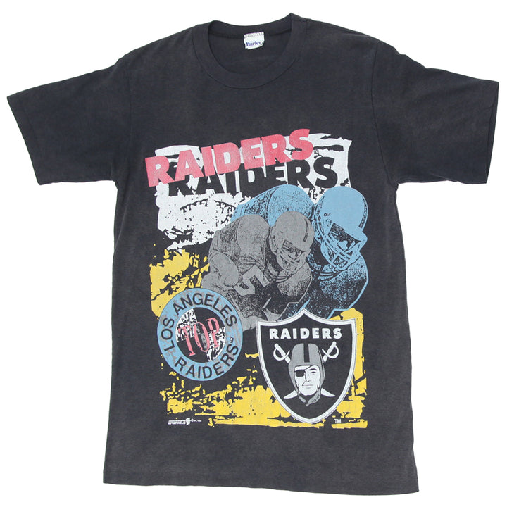 1992 Vintage Los Angeles Raiders T-Shirt Single Stitch Harley L