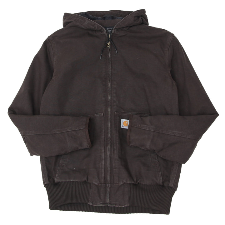 Mens Carhartt Loose Fit Full Zip J130-M Hooded Jacket