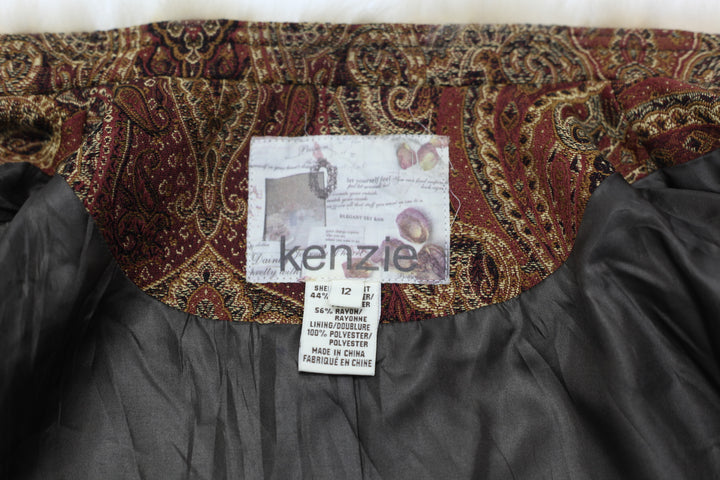 Vintage Kenzie Paisley Jacket Ladies